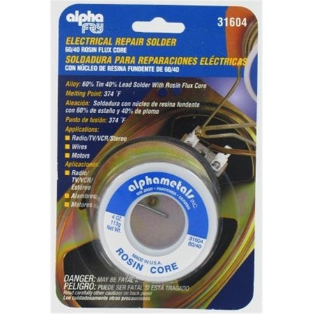 Fry Technologies Cookson Elect Fry Technologies Cookson Elect 60-40 Electrical Rosin Core Solder AM31604 AM31604